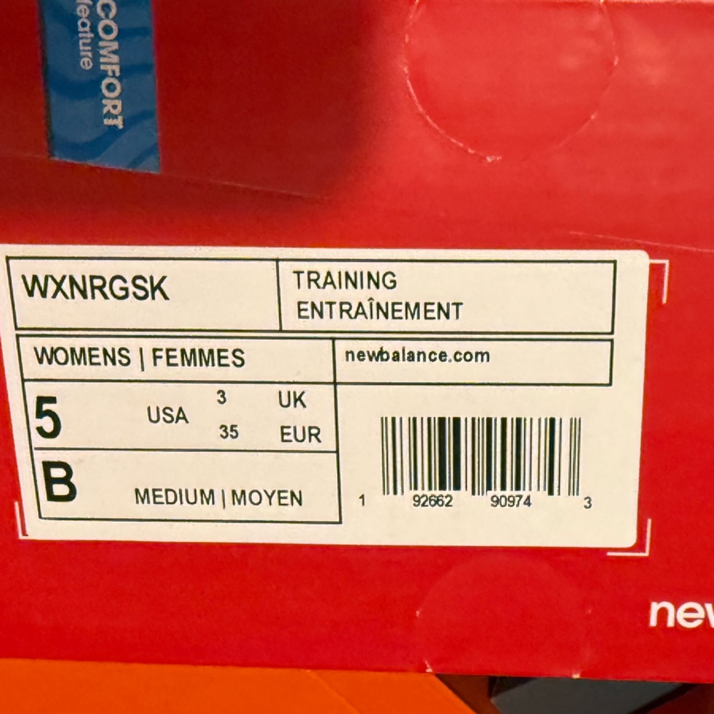 New Balance Black WXNRGSK Sneakers - Picture 7 of 7